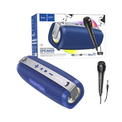 Altavoz BT Exterior Hoco BS55 Gallant con Micrófono 1500mAh Azul Altavoz BT Exterior Hoco BS55 Gallant con Micrófono 1500mAh Azul